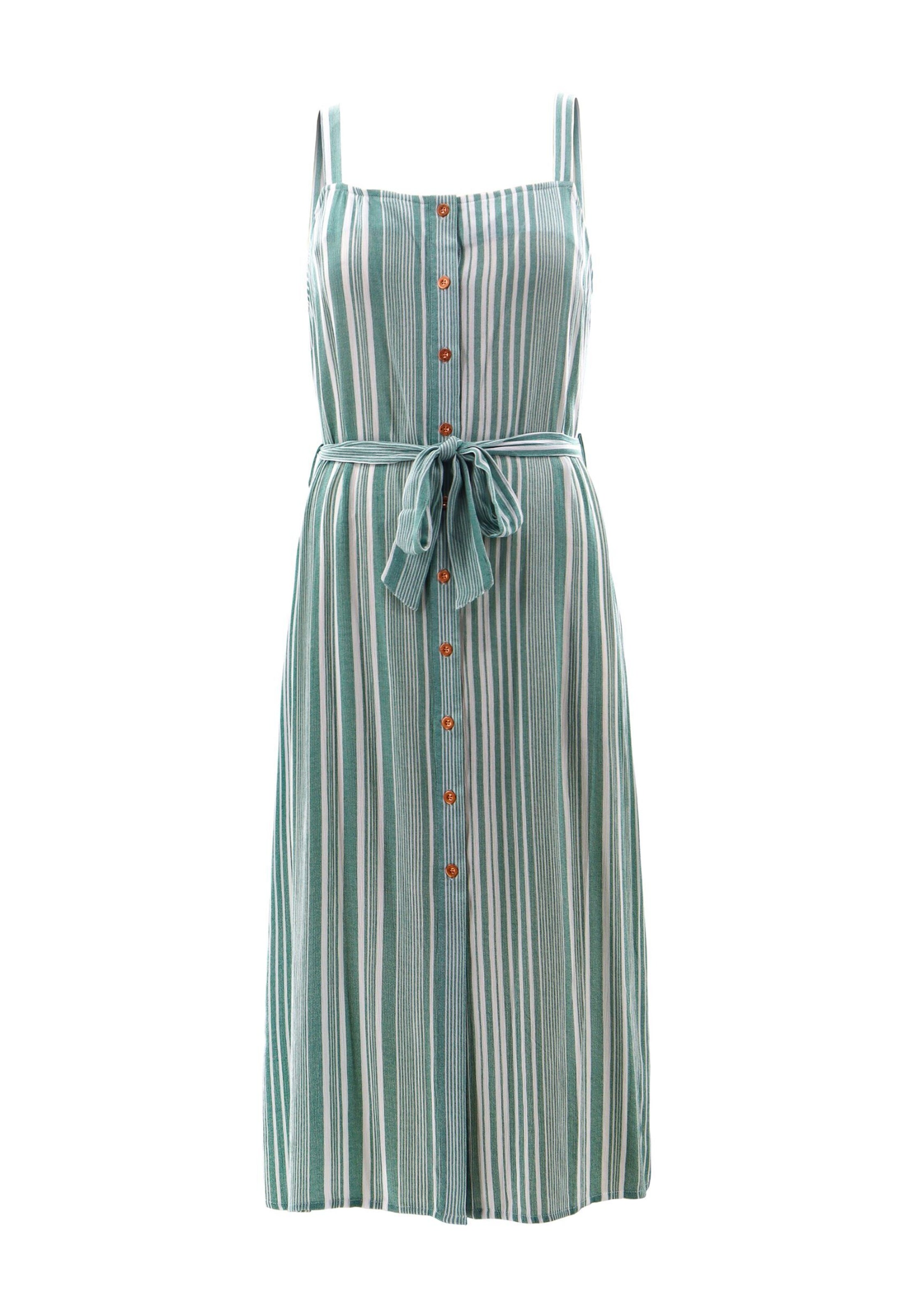 AIKI KEYLOOK Summer dress 'Long Story Short' in Green: front