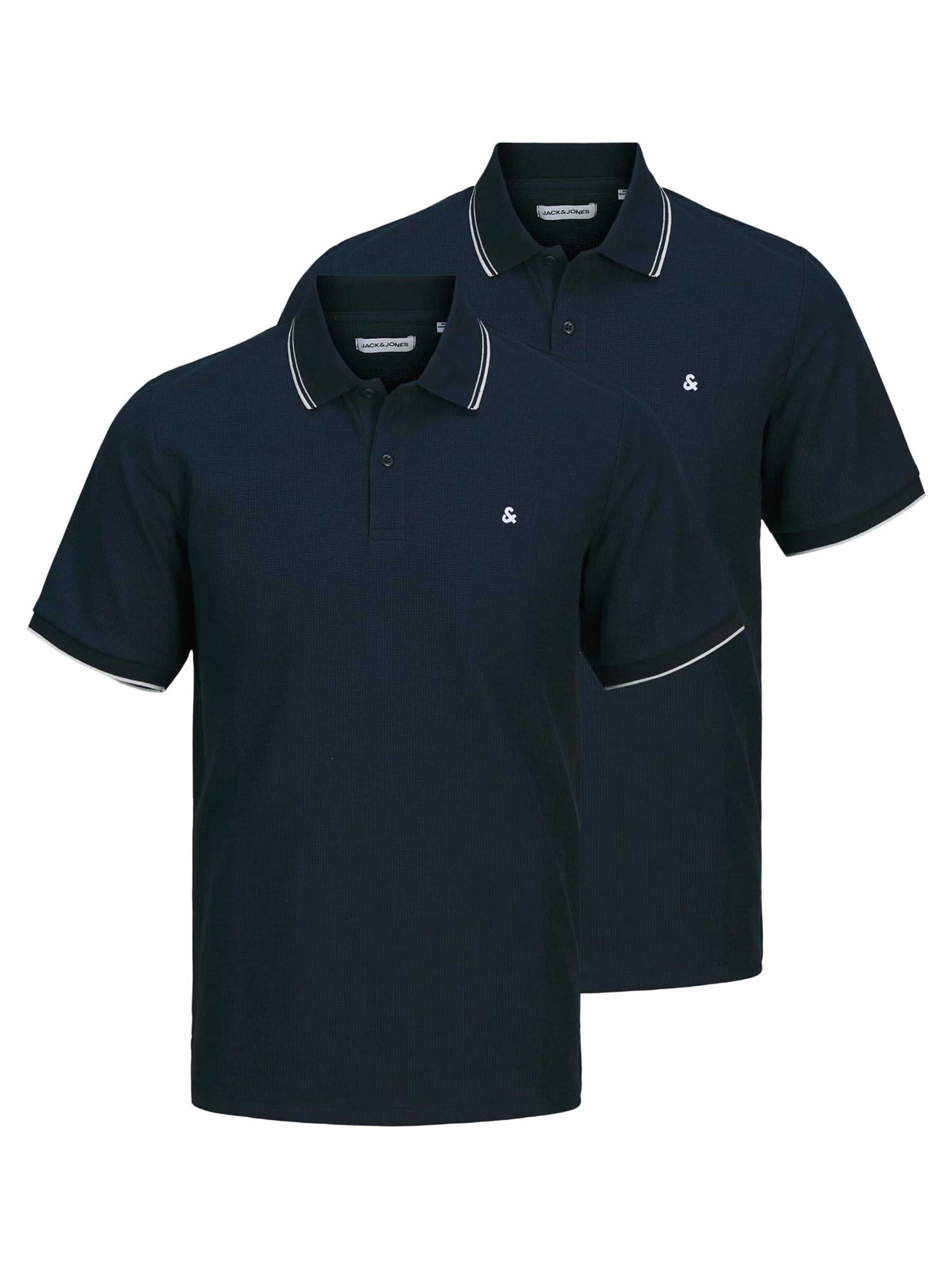 JACK & JONES Shirt 'Austin'‌‌‌‌‌‌‌‌ in Blau: Vorderseite