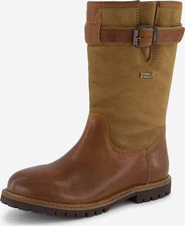 Travelin Boots 'Finland ' in Bruin: voorkant