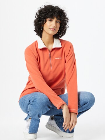CRAGHOPPERS Athletic Sweater 'Miska' in Orange