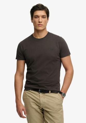 Superdry & Co Shirt 'ESSENTIAL' in Zwart: voorkant