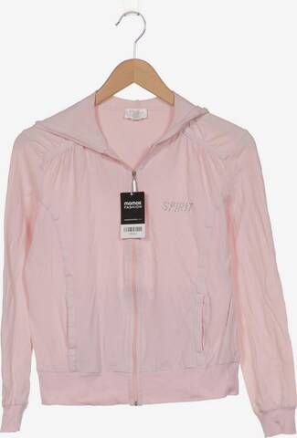 Madeleine Sweatshirt & Zip-Up Hoodie in S in Pink: front