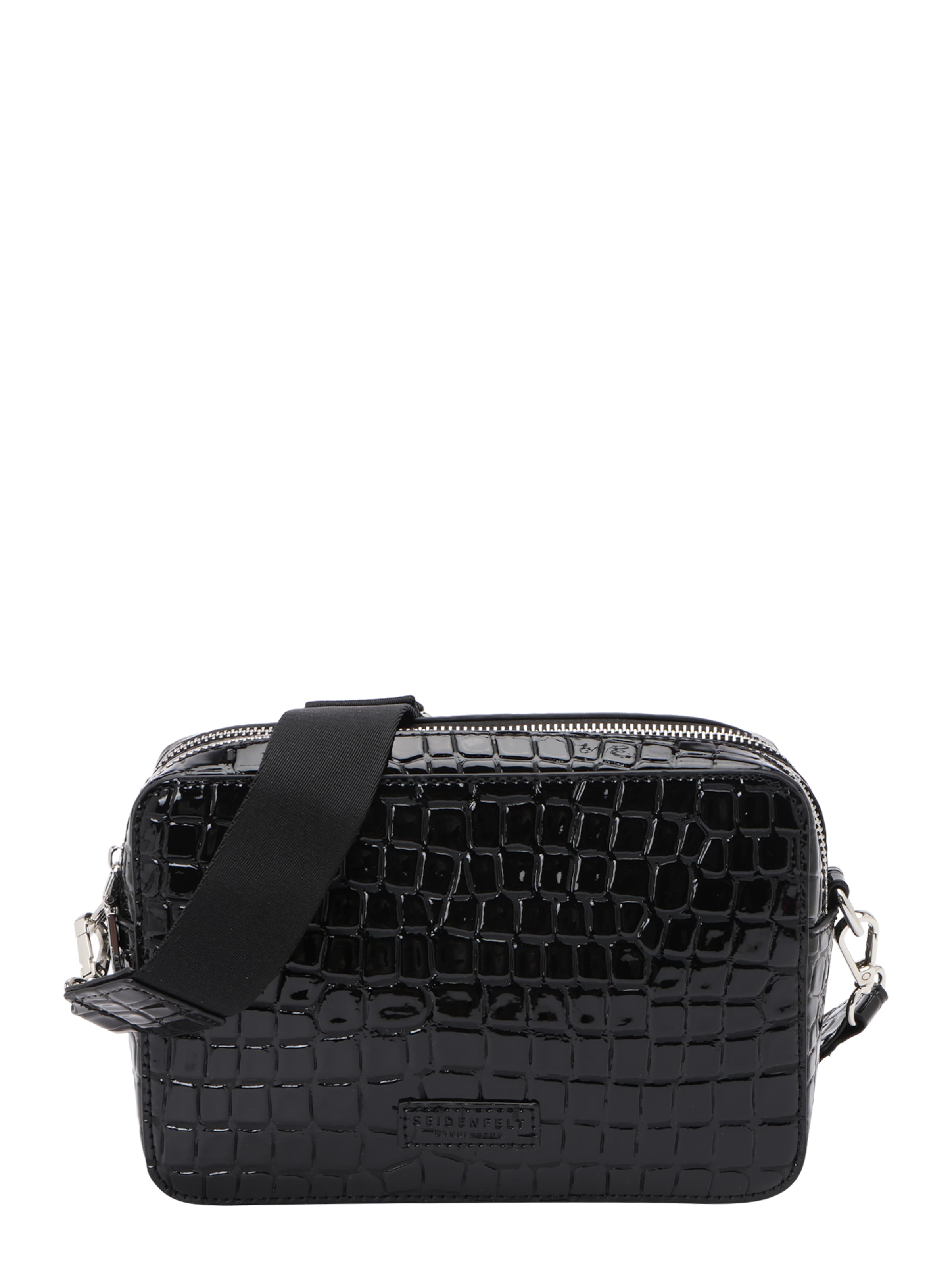 juoda Seidenfelt Rankinė su ilgu dirželiu 'Nesna': priekis