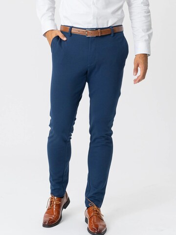 TEESHOPPEN Trousers ' The Original ' in Blue: front