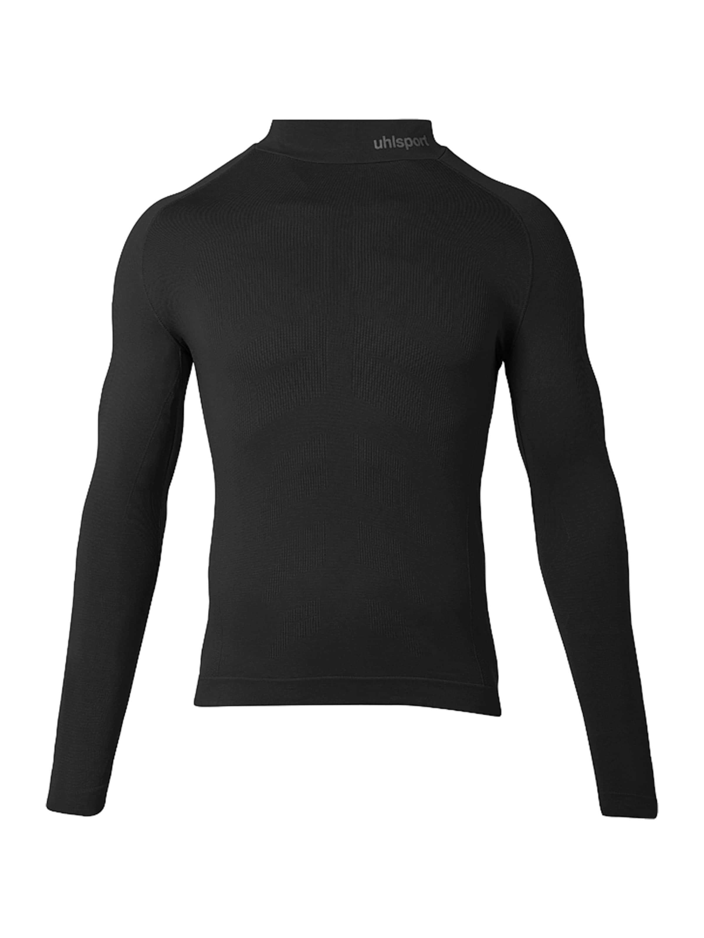 UHLSPORT Alapréteg - fekete: elől