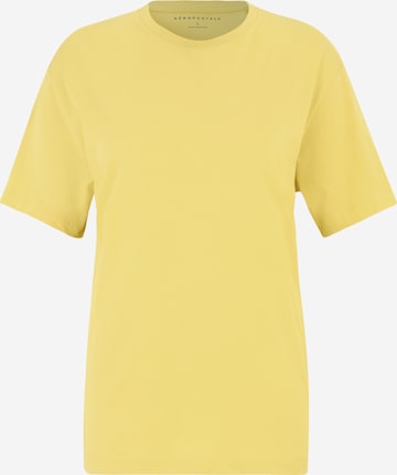 T-shirt AÉROPOSTALE en jaune : devant