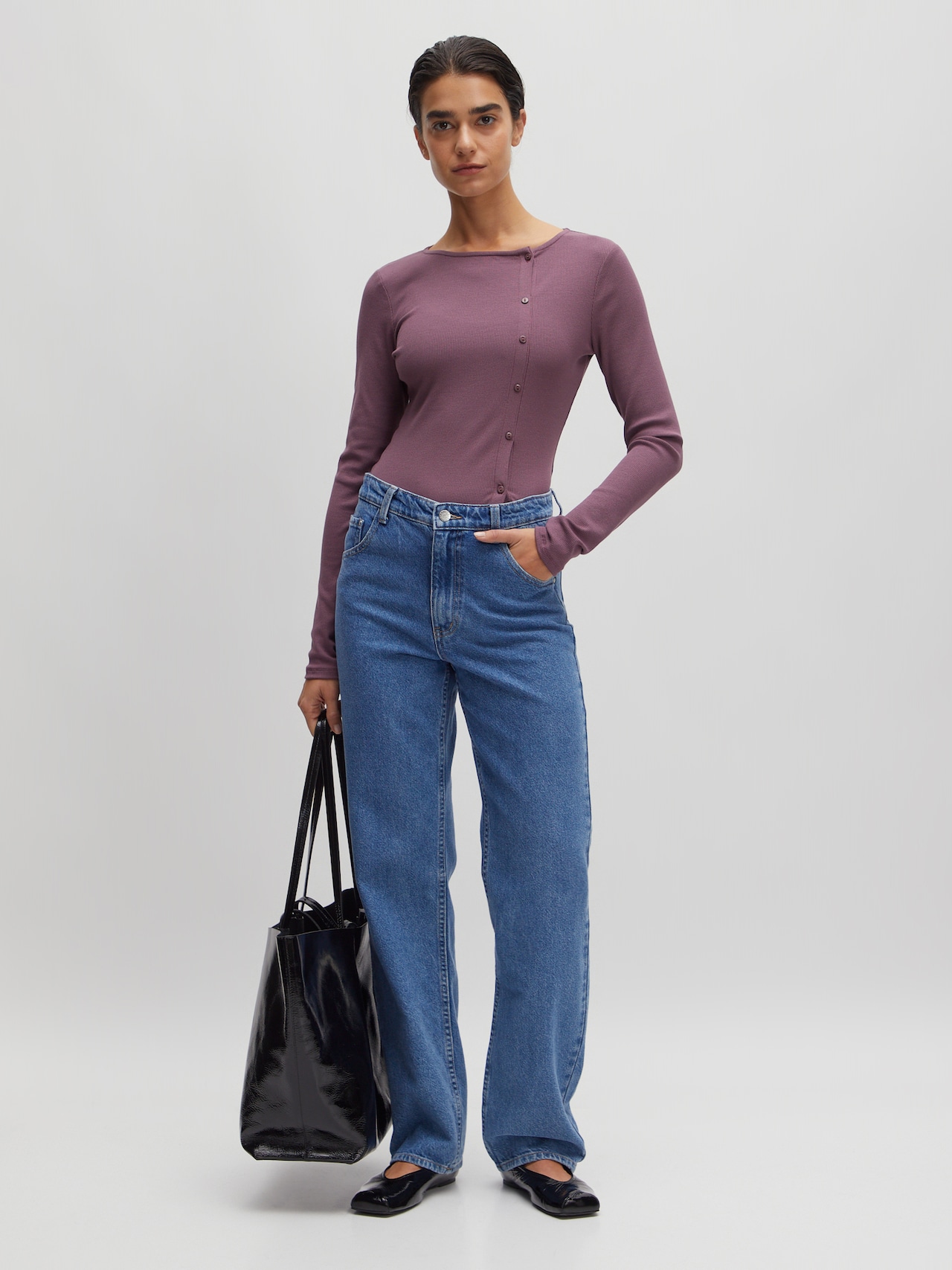 EDITED Shirt 'Avena' Rood