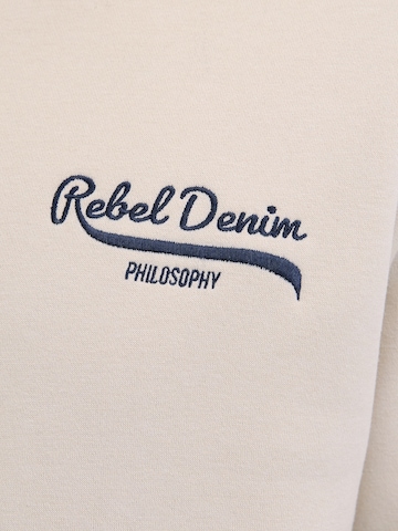 JJ Rebel Collegepaita 'JREBKIM' värissä beige