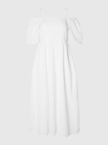 Robe d’été 'Anelli' SELECTED en blanc