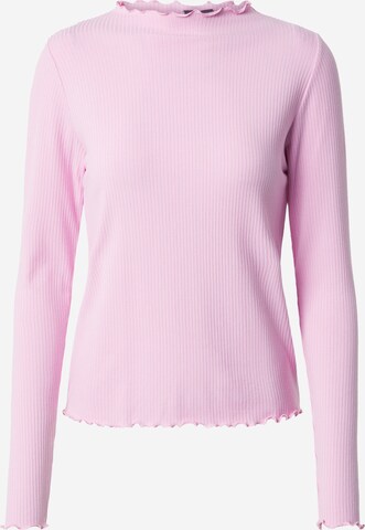 PIECES Shirt 'NICCA' in Pink: predná strana