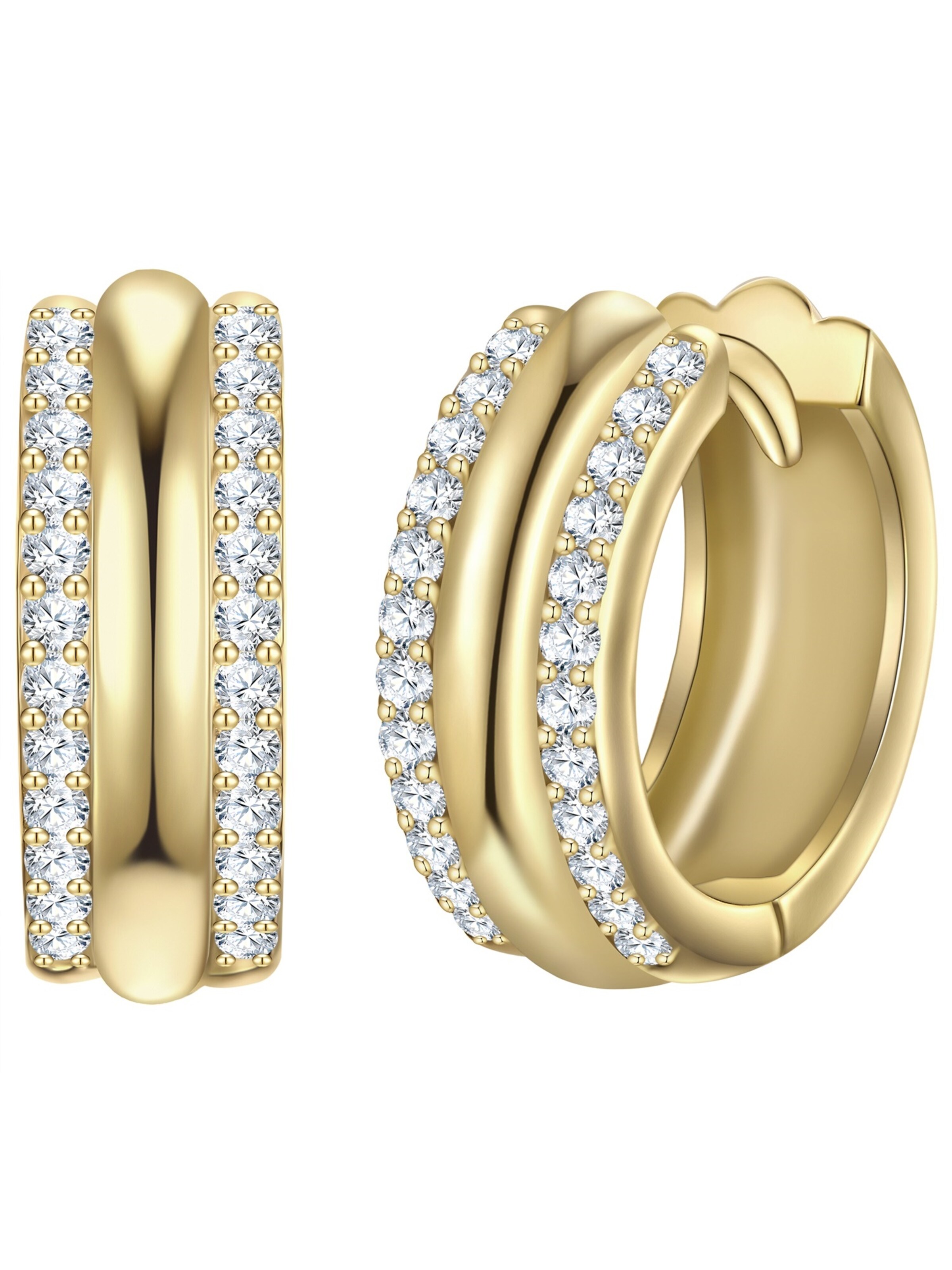 Rafaela Donata Ohrringe in Gold: Vorderseite