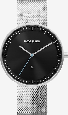 JACOB JENSEN Analog Watch in Silver: front