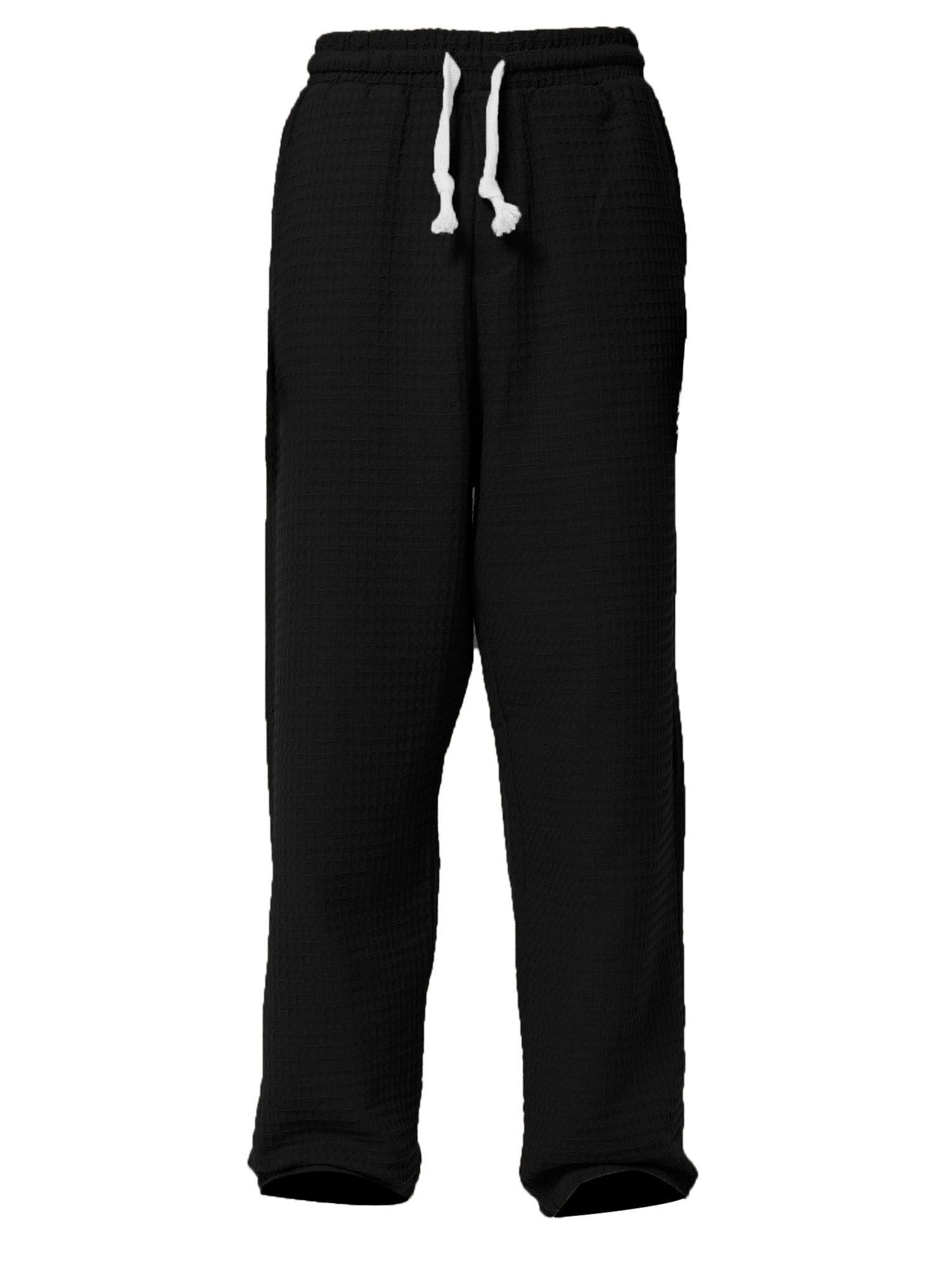 VAMOS CLO Püksid, värv must: eest vaates