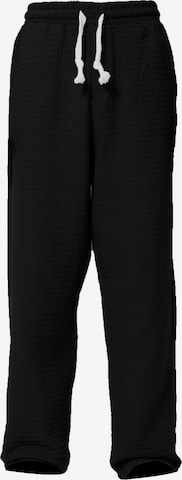 VAMOS CLO Панталон в черно: отпред