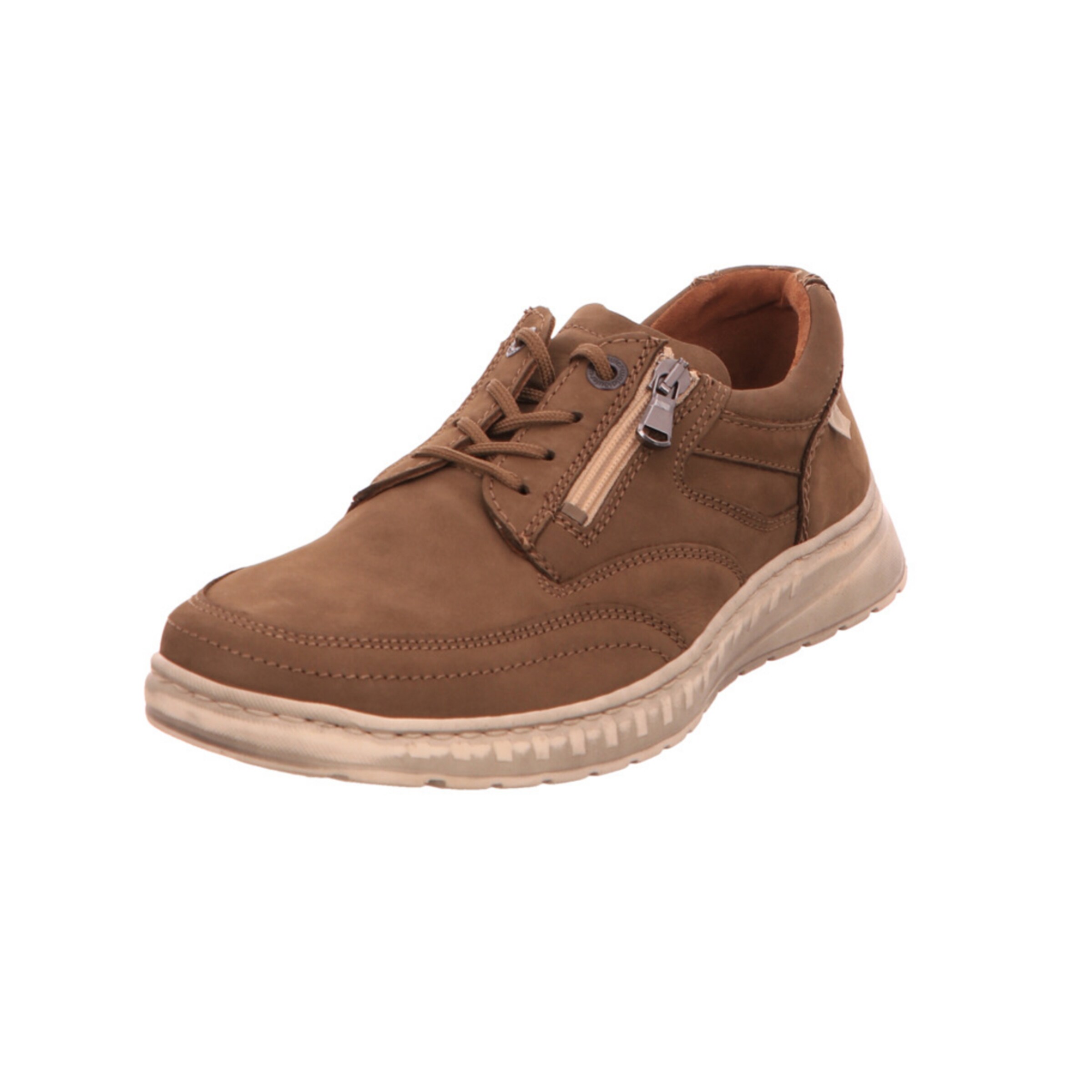 WALDLÄUFER Schnürschuh in Braun: Vorderseite