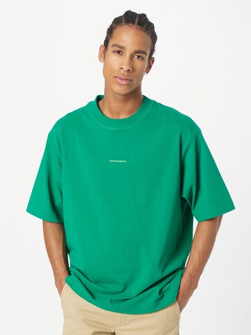 T-Shirt 'Alox' ARMEDANGELS en vert : devant