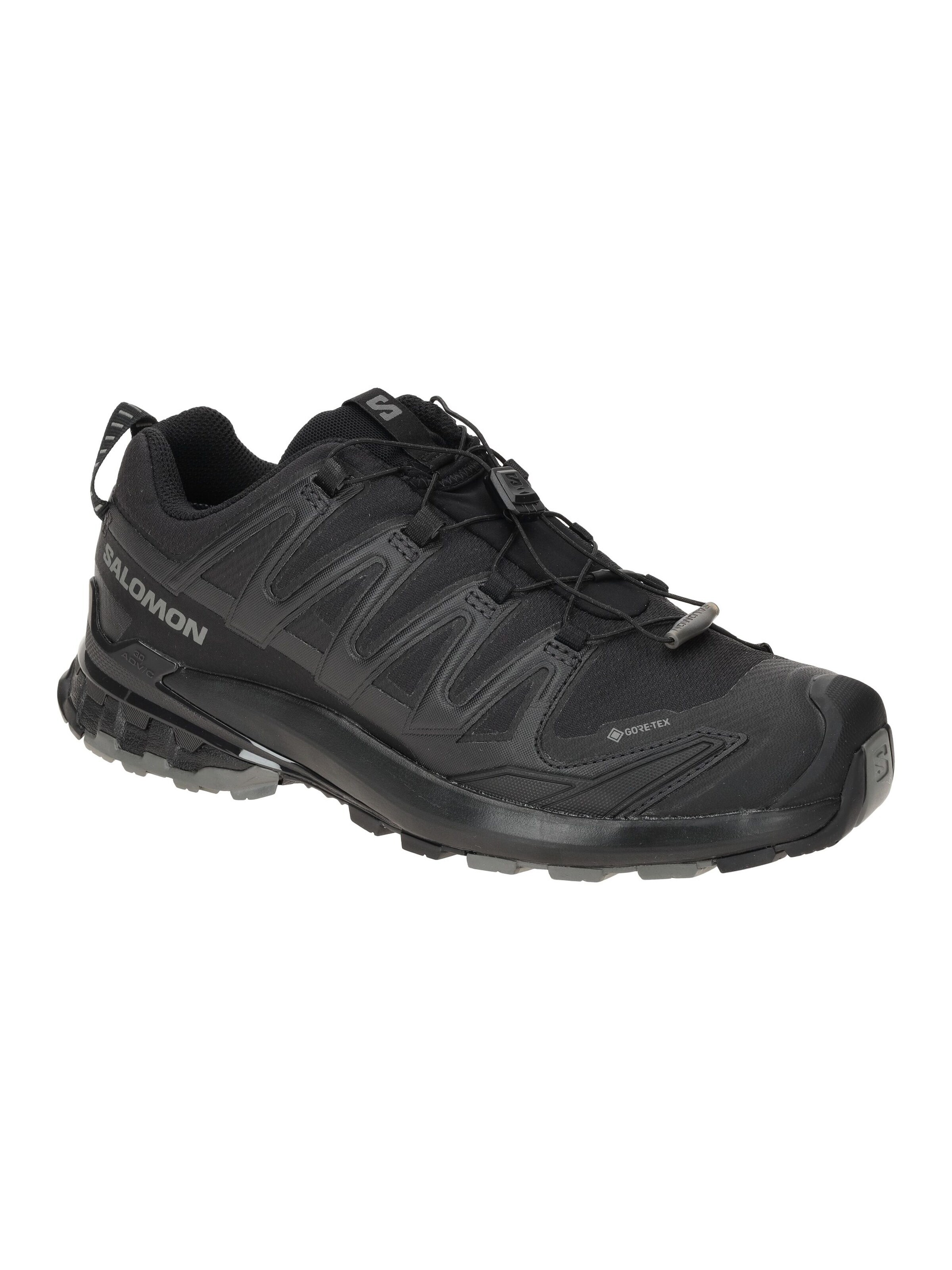 SALOMON Sneakers 'Salomon XA Pro 3D V9 Schuhe schwarz Wide-Fit GORE-TEX 472770' in Black: front