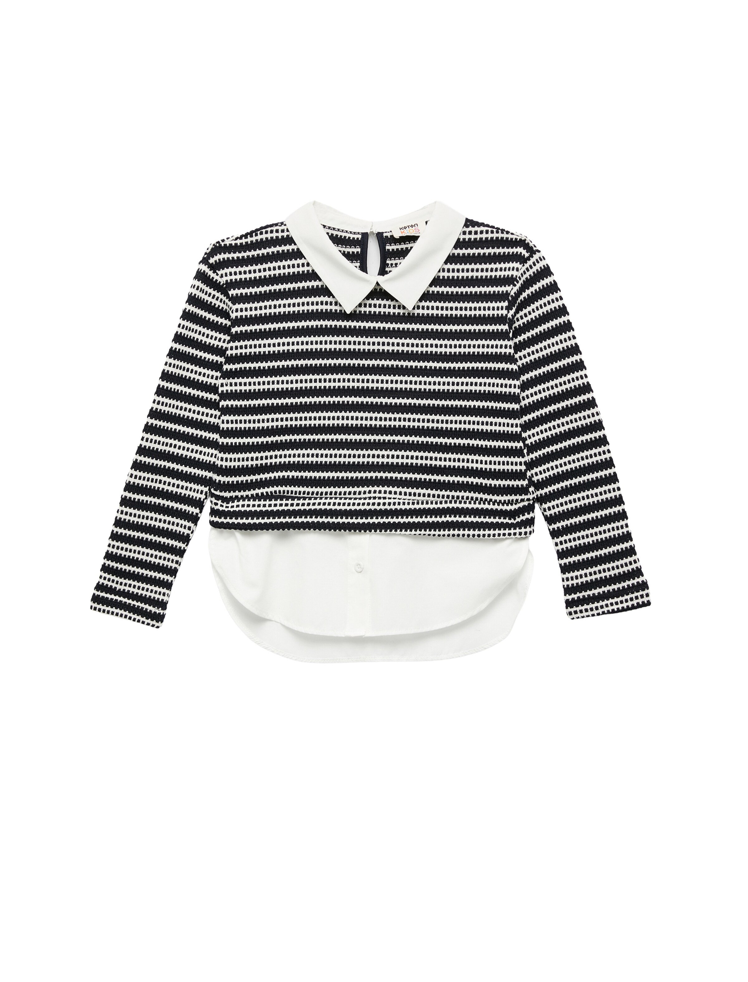 Koton Sweatshirt in Schwarz: Vorderseite