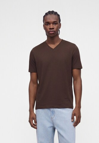 s.Oliver - Camisa em castanho: frente