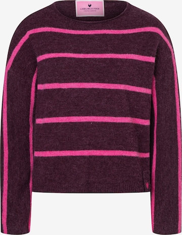 Pull-over 'SingaEP' LIEBLINGSSTÜCK en violet : devant