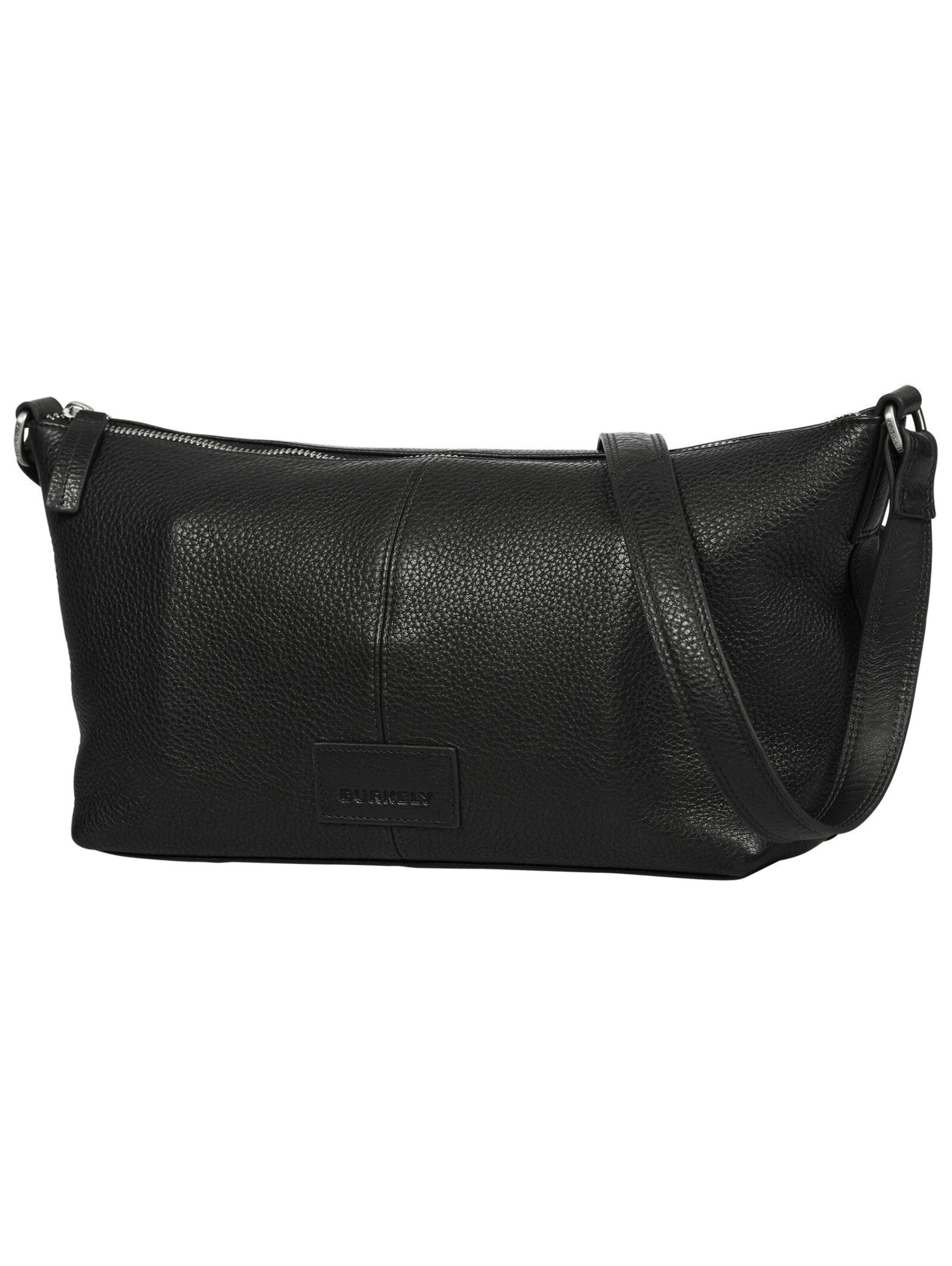 Burkely Schultertasche 'Soft Skylar' in Schwarz