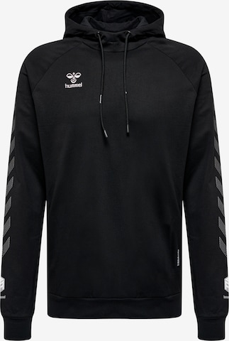 Hummel Athletic Sweatshirt in Black: front