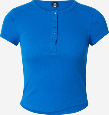 T-shirt BDG Urban Outfitters en bleu : devant