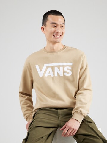 VANS Sweatshirt 'CLASSIC III' in Braun: Vorderseite