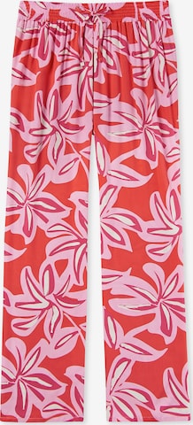 SCHIESSER Pajama Pants ' Mix + Relax ' in Pink: front