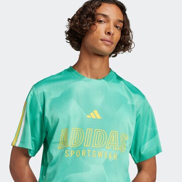 ADIDAS SPORTSWEAR - Camiseta funcional 'Tiro' en verde