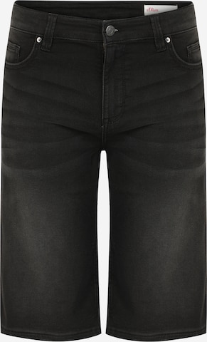 s.Oliver Regular Jeans 'Casby' in Black: front