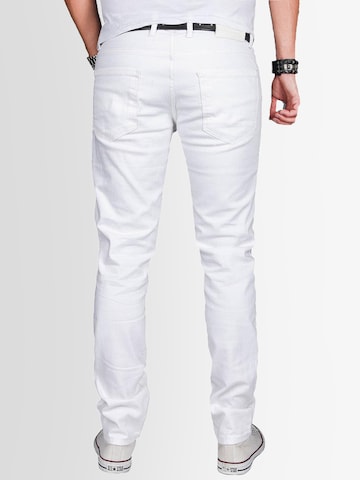 Alessandro Salvarini Regular Jeans in White