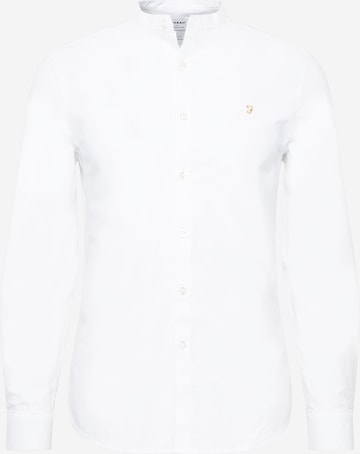 FARAH - Camisa 'BREWER' en blanco: frente