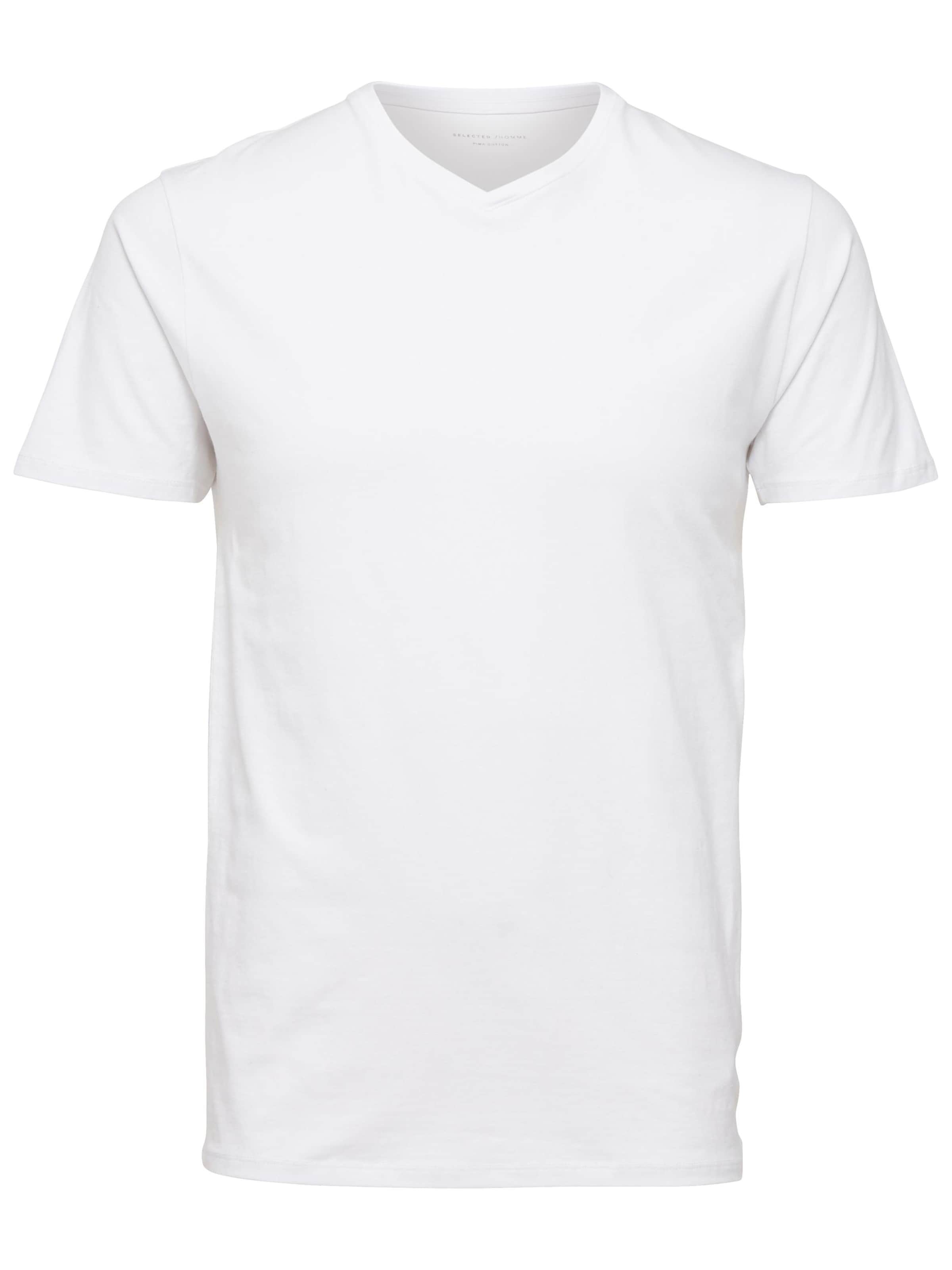 SELECTED Shirt in White: front