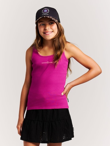 PROTEST Shirt 'PRTYica JR'‌‌‌‌‌ in Pink: Vorderseite
