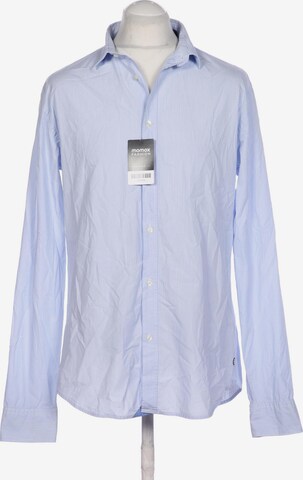 SCOTCH & SODA Button Up Shirt in XL in Blue: front