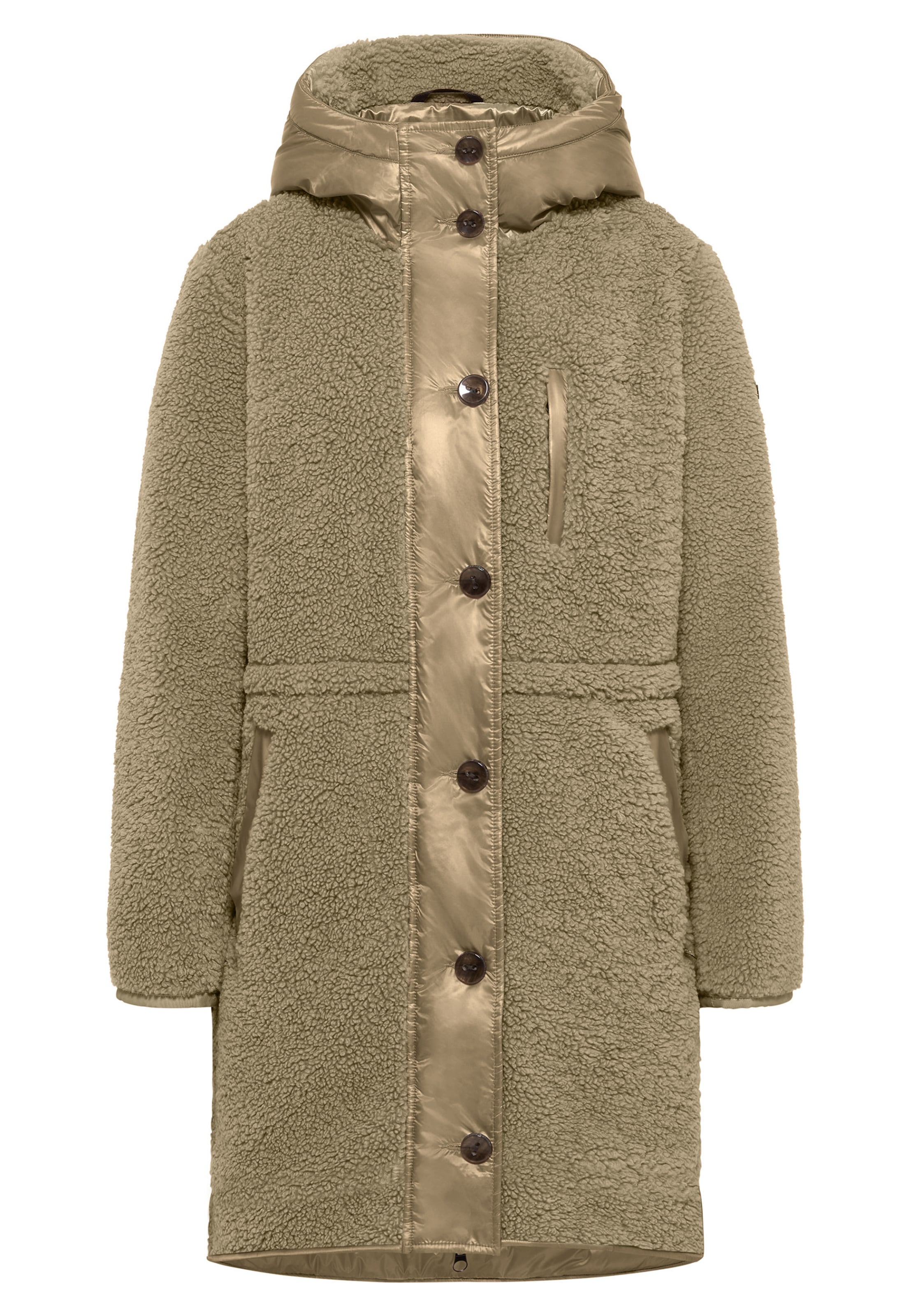 Frieda & Freddies NY Wintermantel 'Hazel' in Grün: Vorderseite