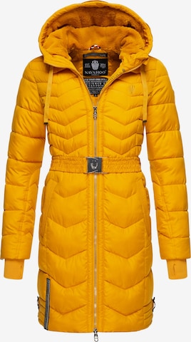 NAVAHOO Winter coat 'Alpenveilchen' in Yellow