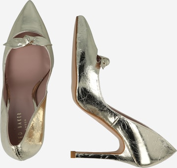 Ted Baker - Zapatos con plataforma 'TELILA' en oro