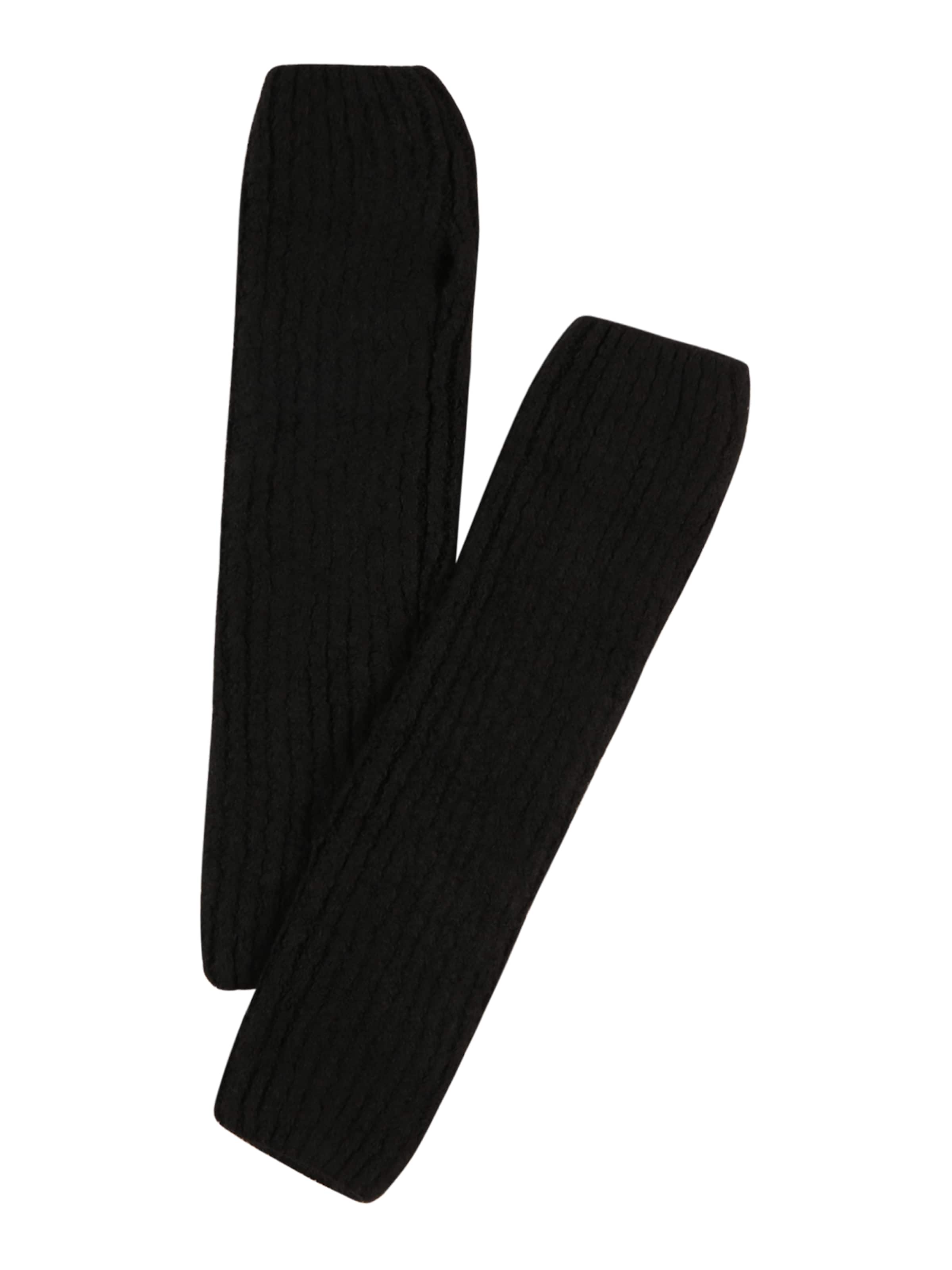 SHYX Rukavice s manžetou 'Manuela' - Čierna: predná strana