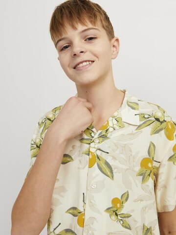 Jack & Jones Junior Regular fit Button up shirt in White
