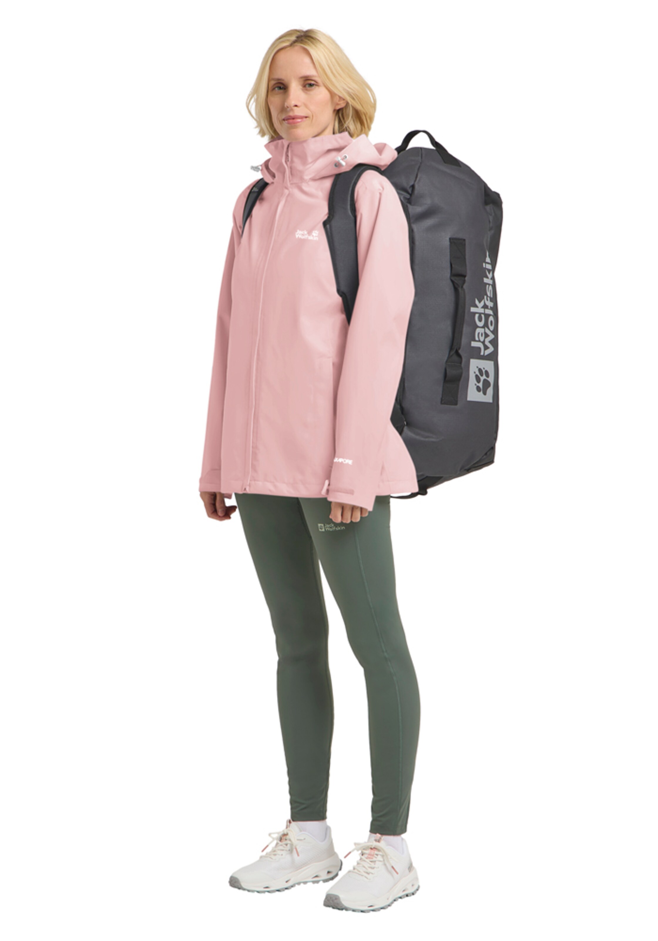 JACK WOLFSKIN Funktionsjacke in Pink