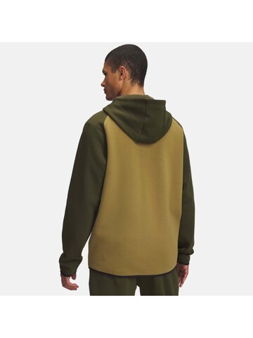 UNDER ARMOUR Sportsweatshirt 'Unstoppable Flc ' in Grün