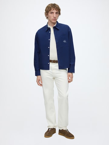 Calvin Klein Jeans Regular Fit Skjorte '90s' i blå