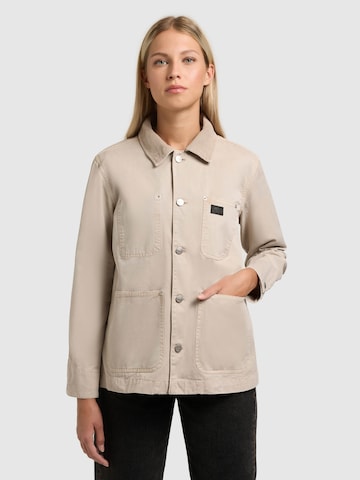 Veste mi-saison 'Suzy' khujo en beige : devant