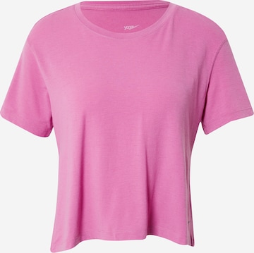 rožinė NIKE Sportiniai marškinėliai: priekis