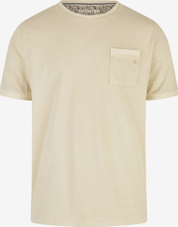 T-Shirt HECHTER PARIS en beige : devant