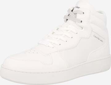 Calvin Klein Jeans Kotníkové tenisky – bílá: přední strana