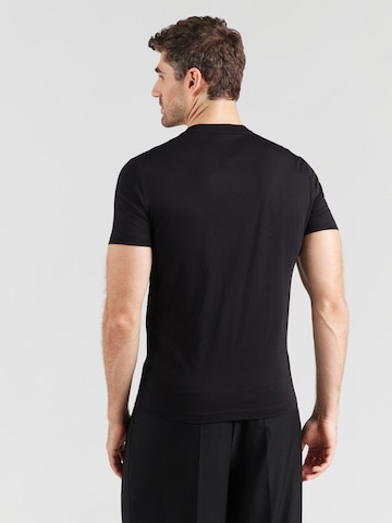 juoda EA7 Emporio Armani Marškinėliai