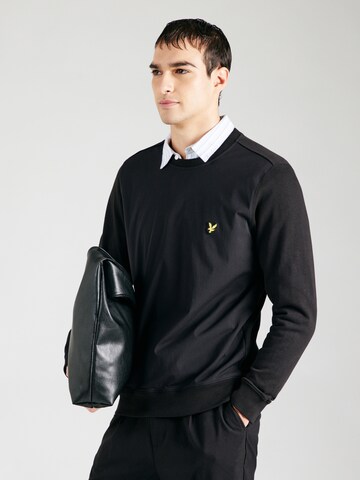 Lyle & Scott Sweatshirt in Schwarz: Vorderseite